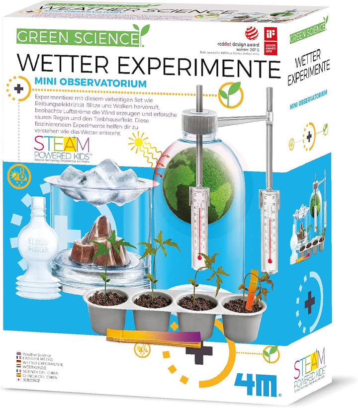 Juego Set De Experimentos De Clima Para Niños