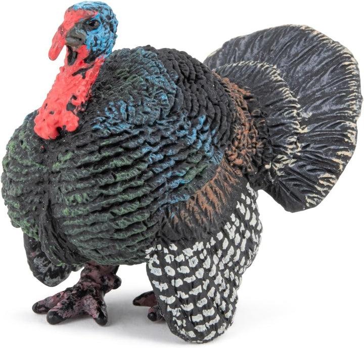 Figura Coleccionable Pavo Pintada A Mano Papo