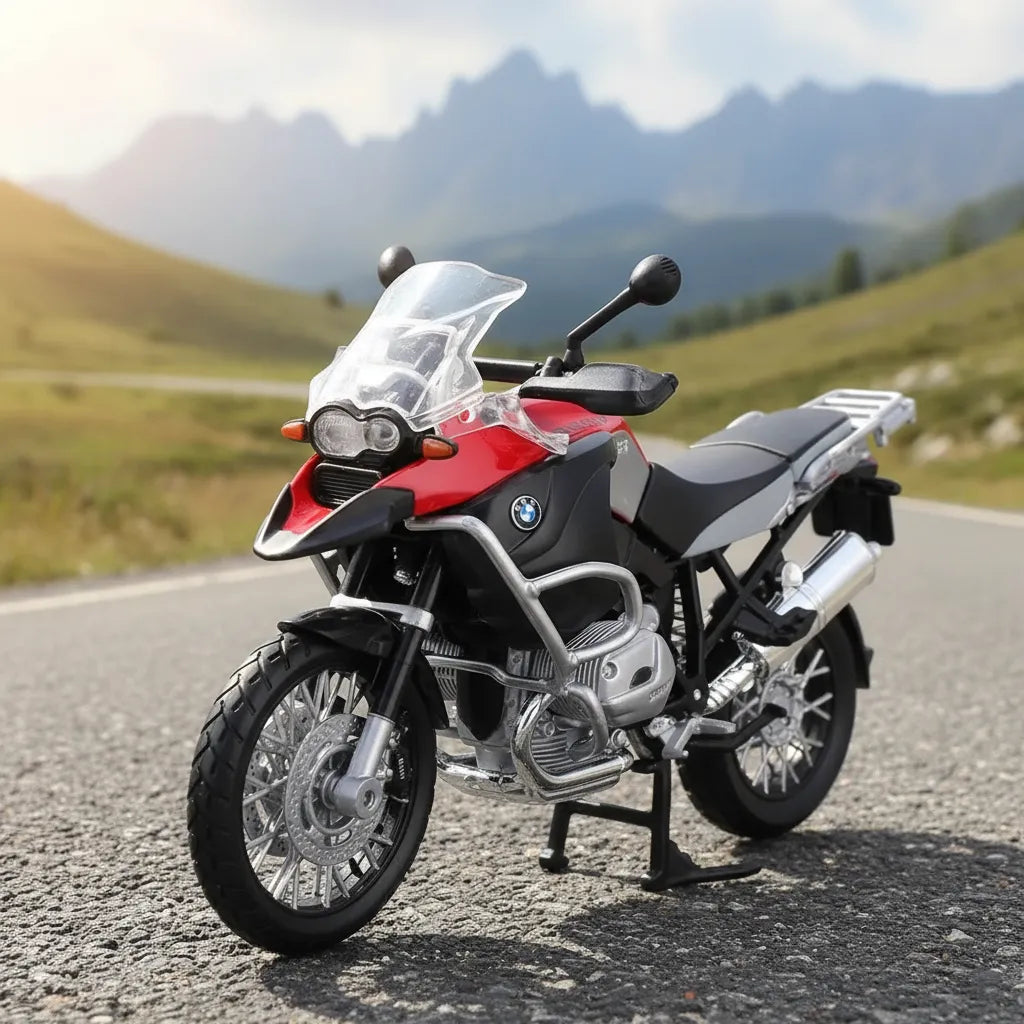 Moto De Colección Escala 1:12 Mc Bmw R 1200 Gs