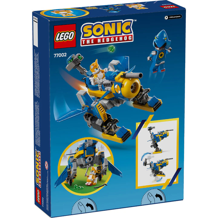 Juego Lego 290 Piezas Ciclón Vs. Metal Niños