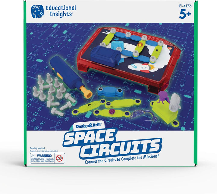 Juego Circuitos Espaciales Con Taladro  Para Niños