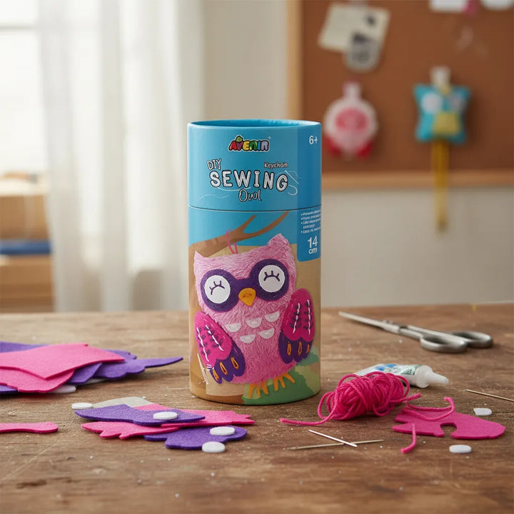 Set De Arte Y Manualidades búho Tejidos