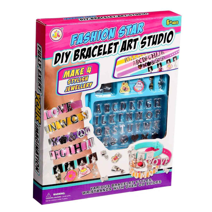 Juego Set Para Armar Pulseras Fashion  Para Niñas