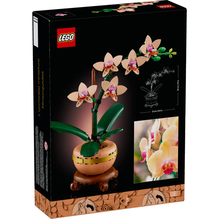 Juego Lego Botanicals Mini Orquídea Adultos