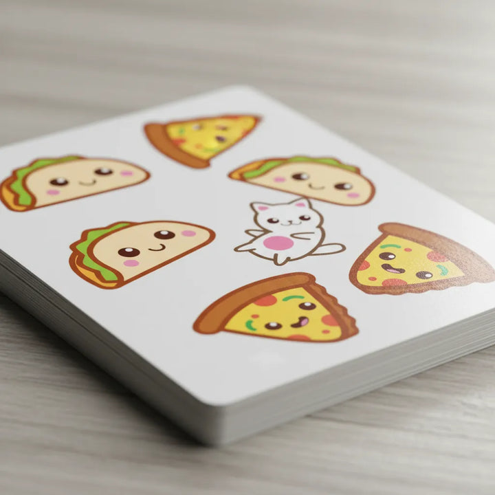 Juego De Mesa Taco Gatito Pizza Adulto Niños