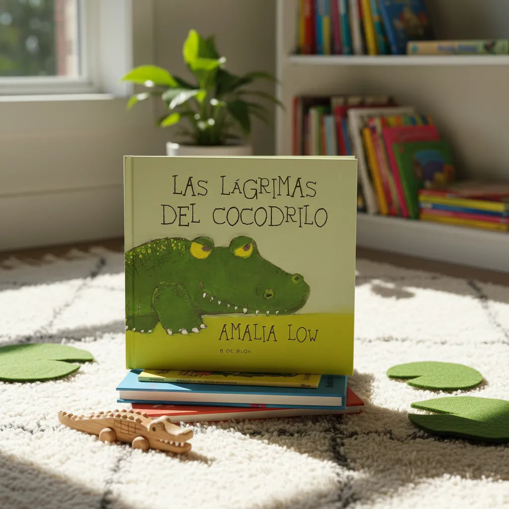 Libro Educativo La Lagrima Del Cocodrilo Para Niños