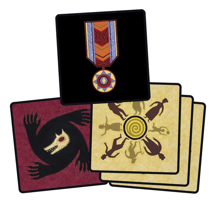 Juego De Mesa Hombres Lobo De Castro Negro