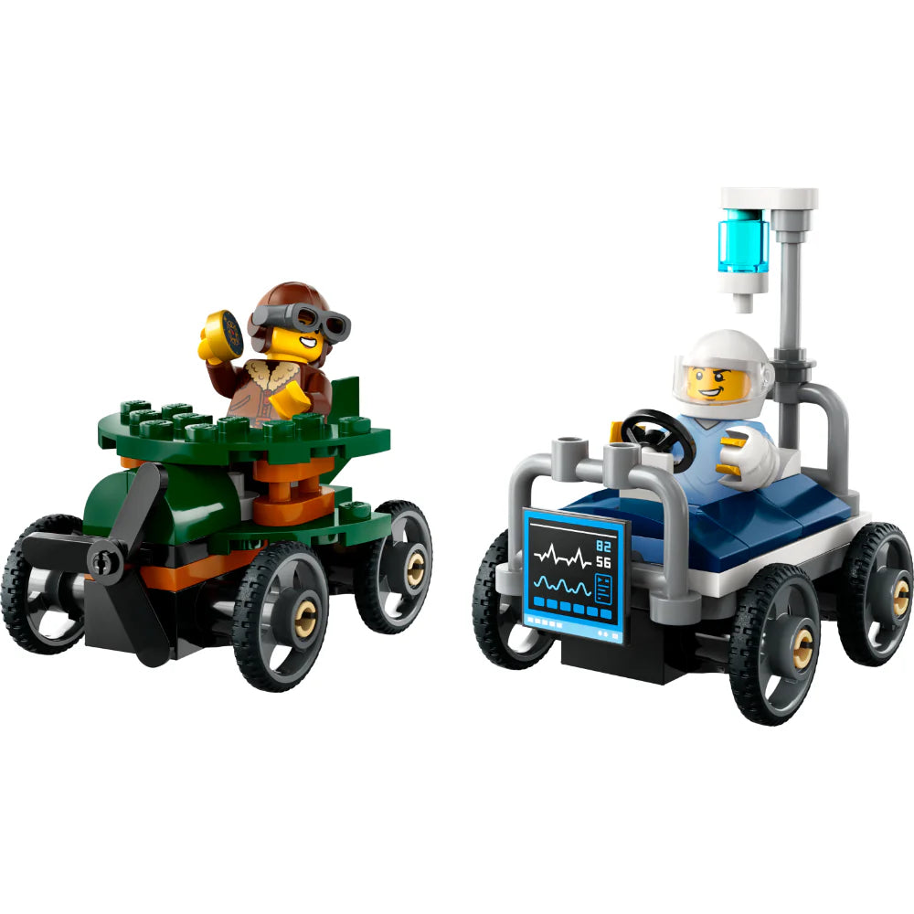 Juego Lego 70 Piezas Coches De Carrera Niños