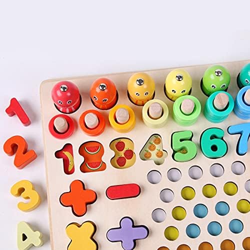 Juego Didáctico De Cuentas Figuras Para Niños