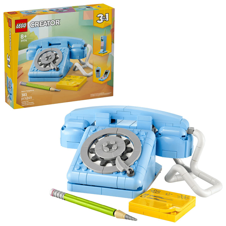 Juego De Construcción Lego Original Teléfono Retro 383 Piezas