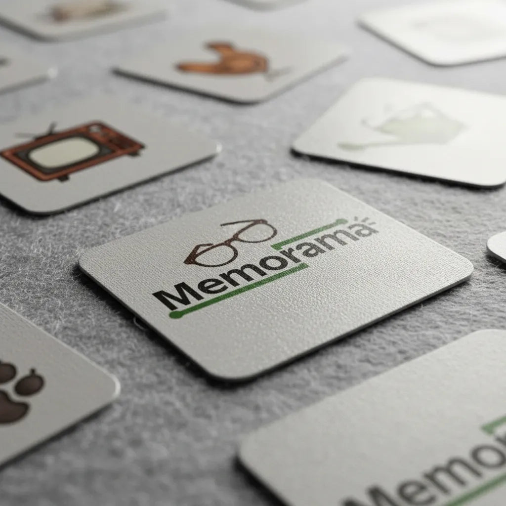 Juego De Mesa Memorama Visual Adultos Mayores