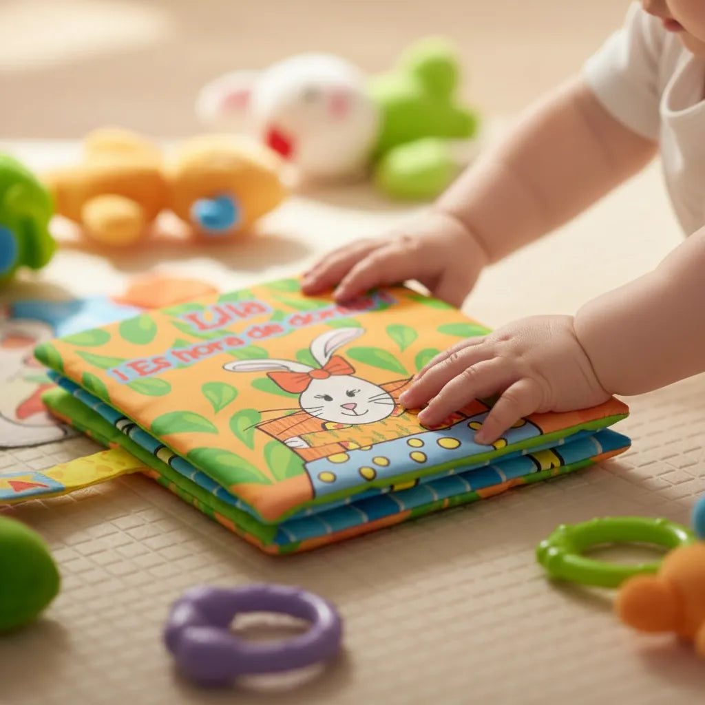 Libro De Tela Para Bebe Hora De Dormir