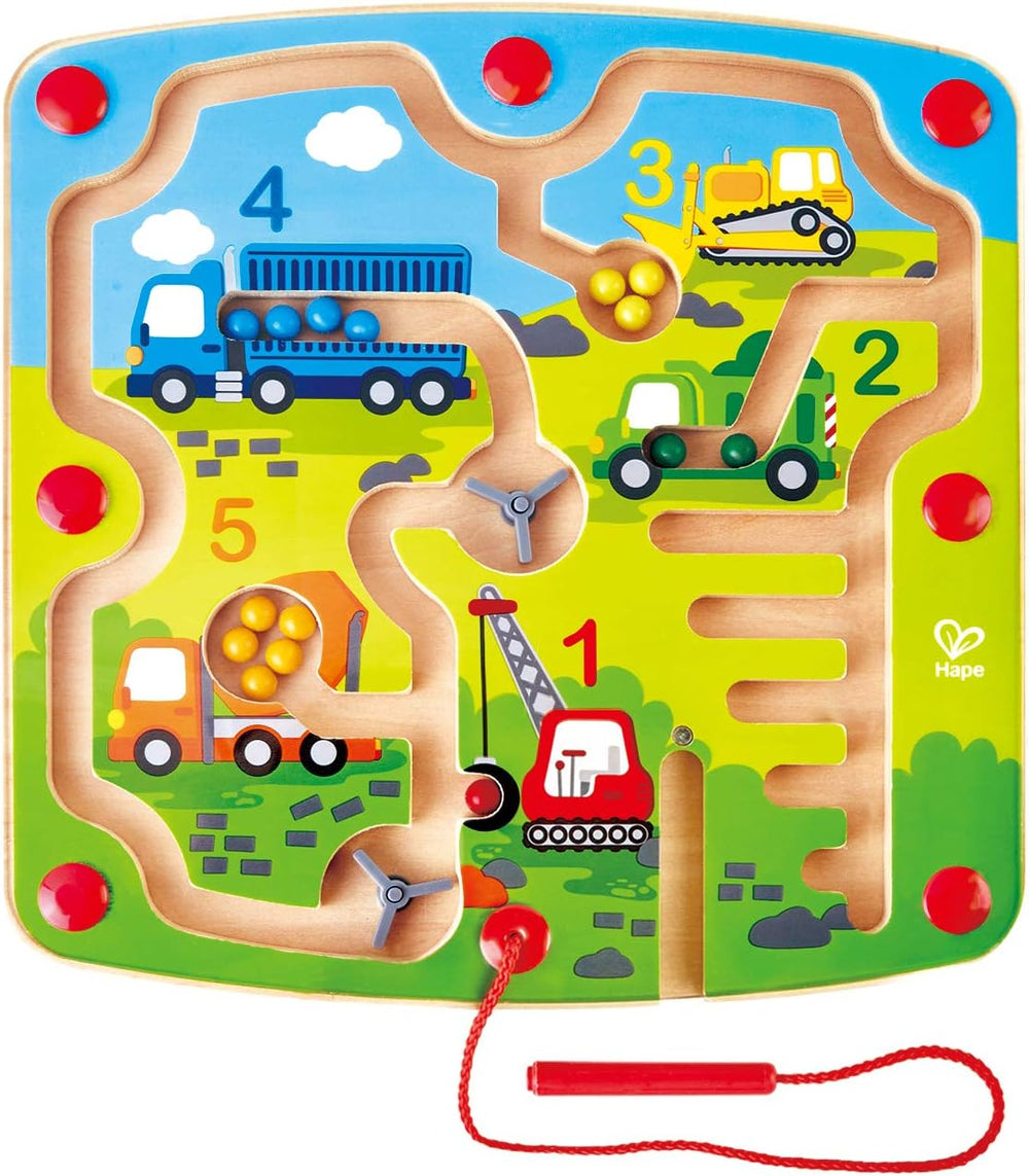 Juego Laberinto Magnético Madera Para Niños