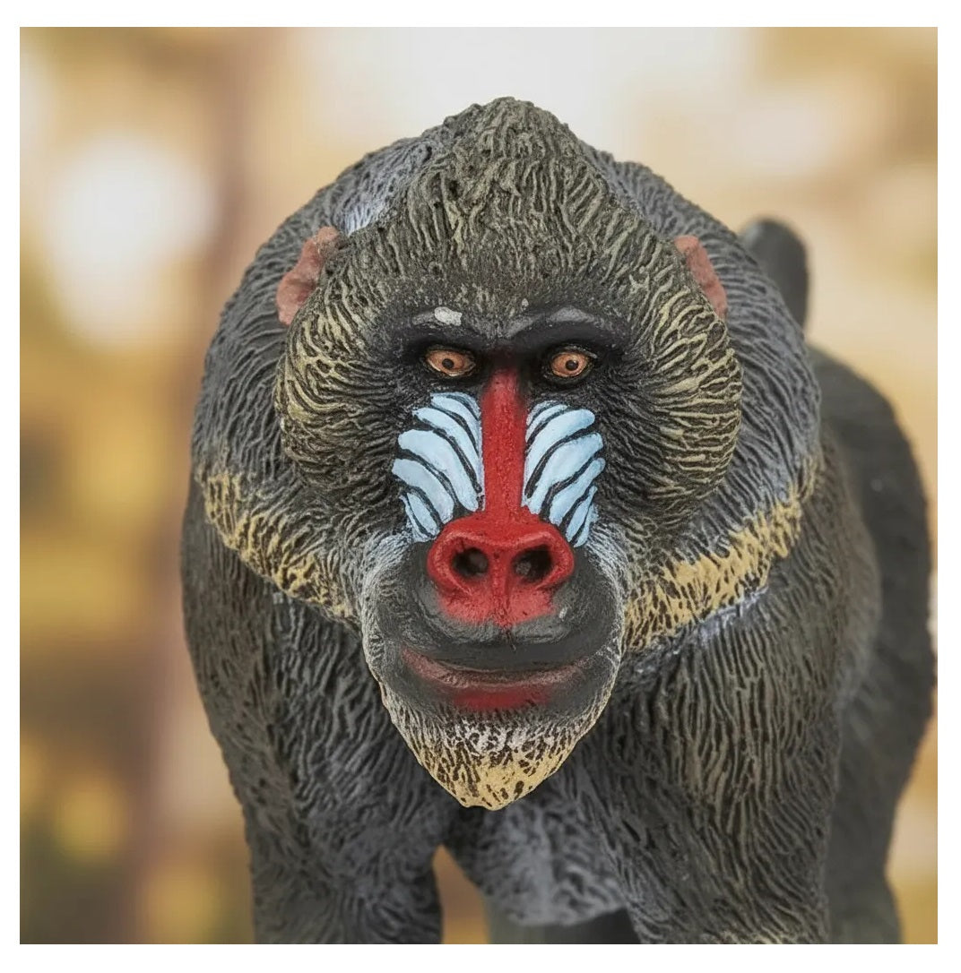 Figura Coleccionable Mandril Pintada A Mano papo