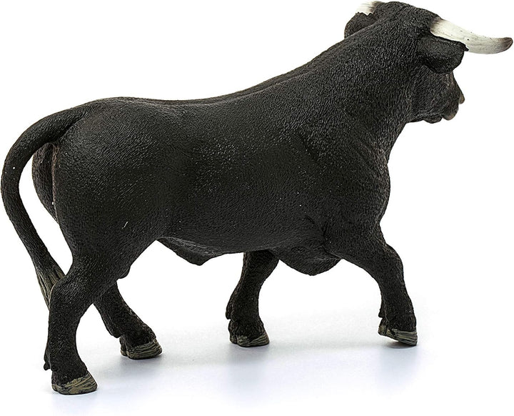 Figura Animales Toro Negro Pintada A Mano Schleich