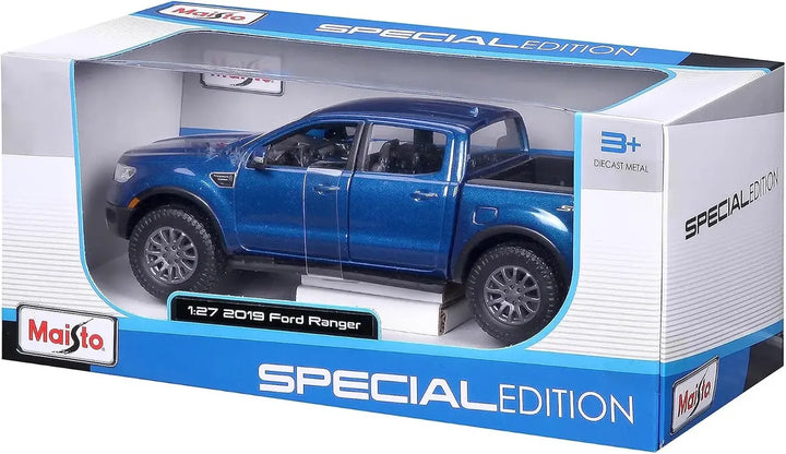 Carro 1/24 Se 2019 Ford Ranger Azul Original