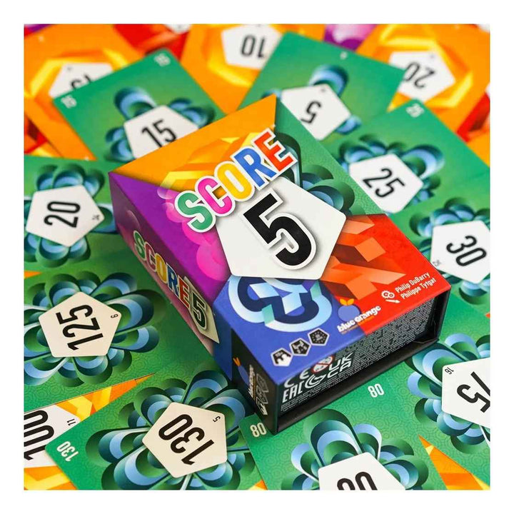 Juego De Cartas Score 5 Estrategia Riesgo Adultos