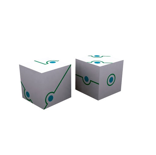 Juego  Didáctico Target Con 25 Cubos Para Niños