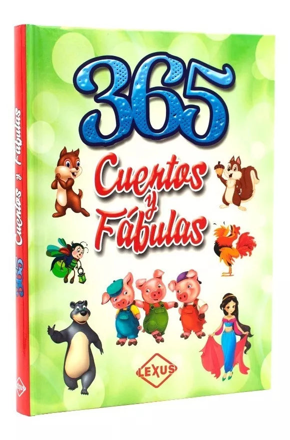 Libro Infantil 365 Cuentos Y Fábulas Para Niños
