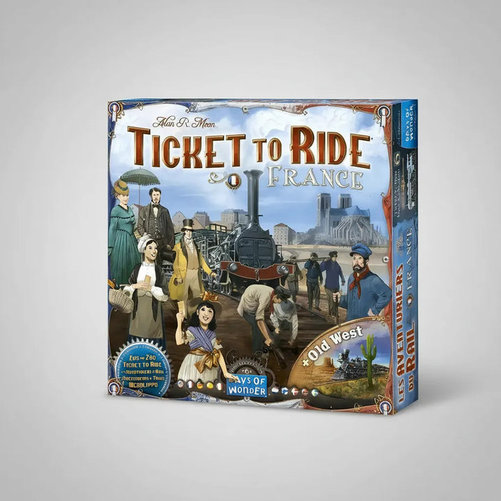 Juego Aventureros Al Tren Francia+ Viejo Oeste