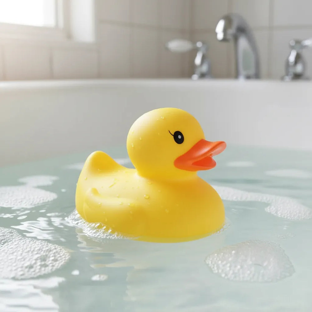 Juguete Patito De Baño Amarillo Infantino Para Bebés Niños