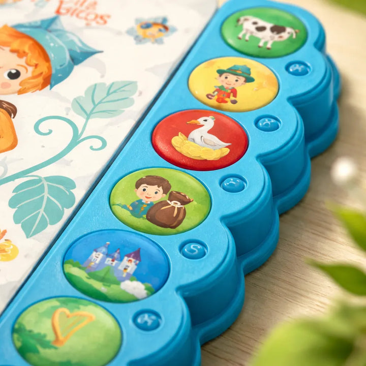 Libro De Sonidos Jack Y Los Frijoles Mágicos Para Niños