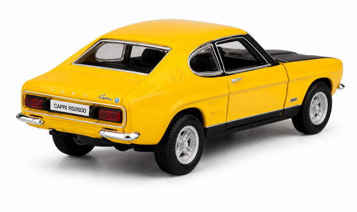 Carro Coleccionable A Escala 1:32 Ford Capri Rs2600 Amarillo
