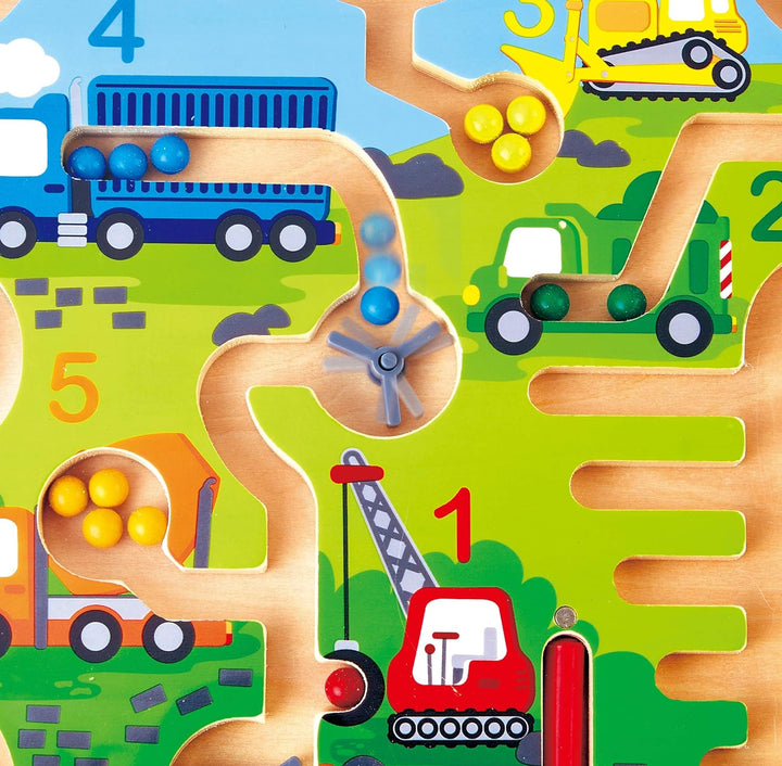 Juego Laberinto Magnético Madera Para Niños