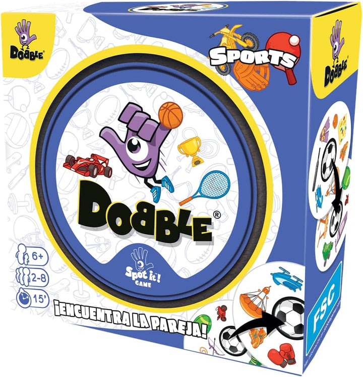 Juego De Mesa Dobble Eco Sleeve Para Niños Familia