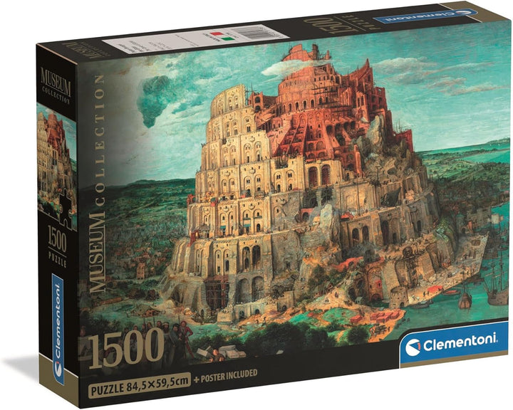 Rompecabezas 1500 Piezas Arte Torre De Babel