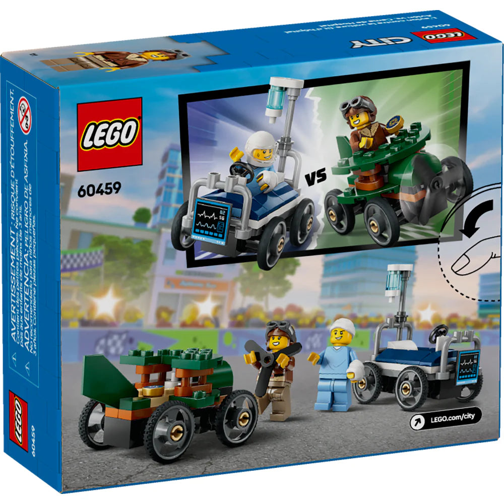 Juego Lego 70 Piezas Coches De Carrera Niños
