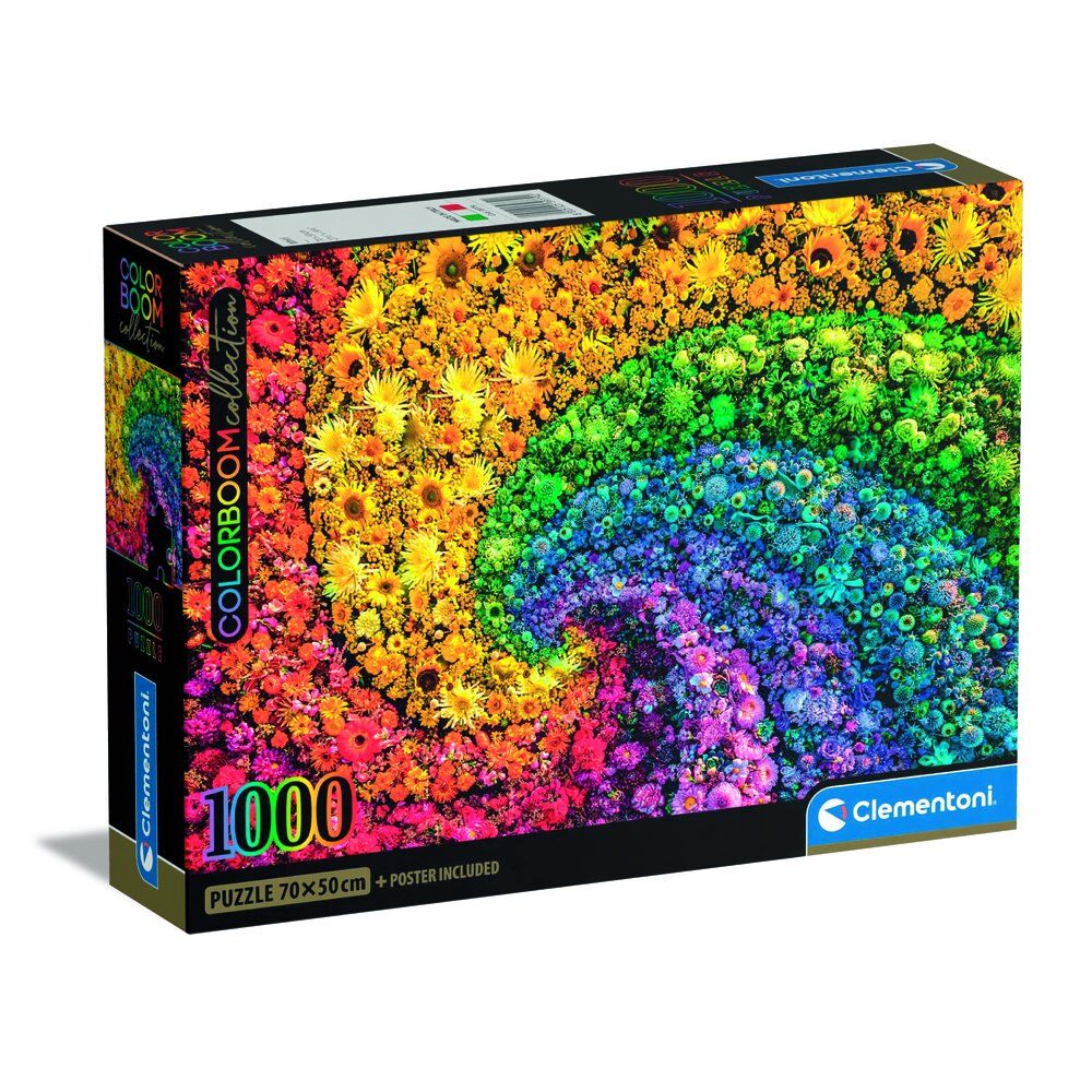 Rompecabezas 1000 Piezas Colorboom Whirl Clementoni