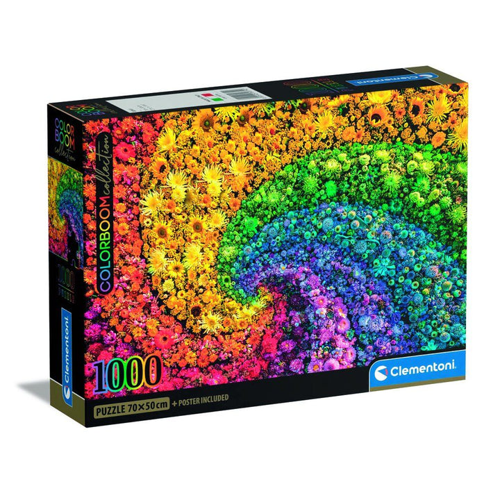 Rompecabezas 1000 Piezas Colorboom Whirl Clementoni