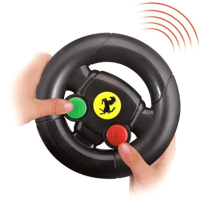 Carro A Control Remoto Ferrari Timón Niños