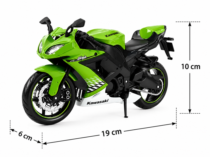 Moto Coleccionable 1/12 Mc Kawasaki Ninja Zx 10r