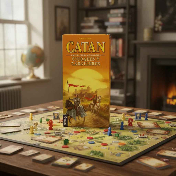 Juego Catan Ampliación Ciudades Y Caballero