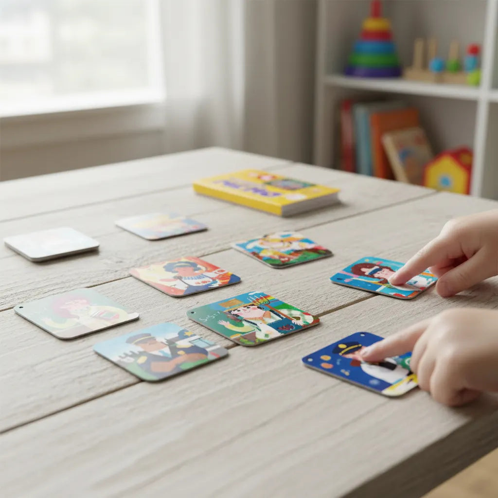 Juego Didáctico Cartas Concentración Niños