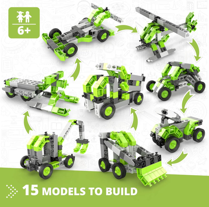 Set De Construcción Multimodelos 15 En 1