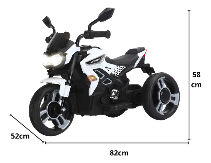 Moto Eléctrica 6v Sonidos Y Luces para Niños