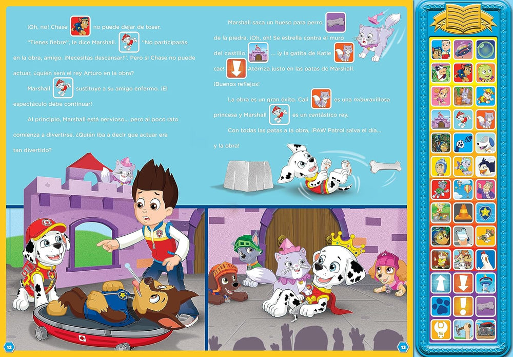 Libro Con Sonido paw patrol Y Sus Amigos Niños