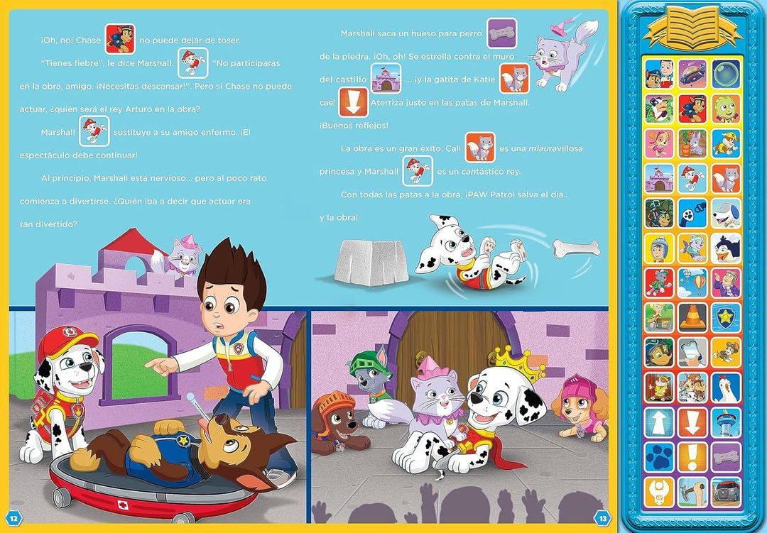 Libro Con Sonido paw patrol Y Sus Amigos Niños