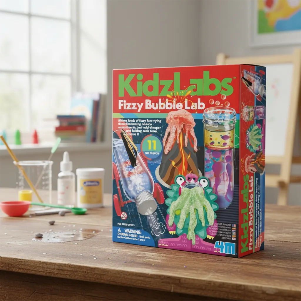 Experimento Laboratorio De Ciencia Burbujeante
