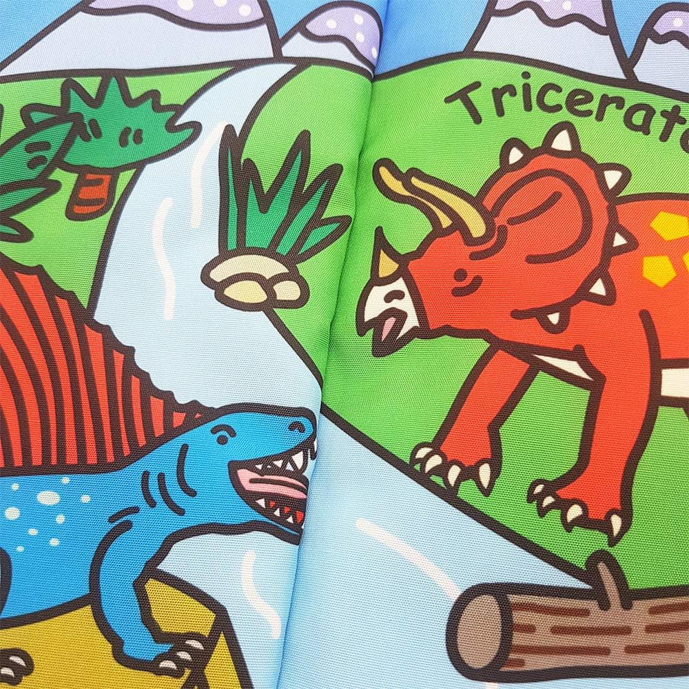 Libro Tela Colas Texturas Dinosaurios Niños