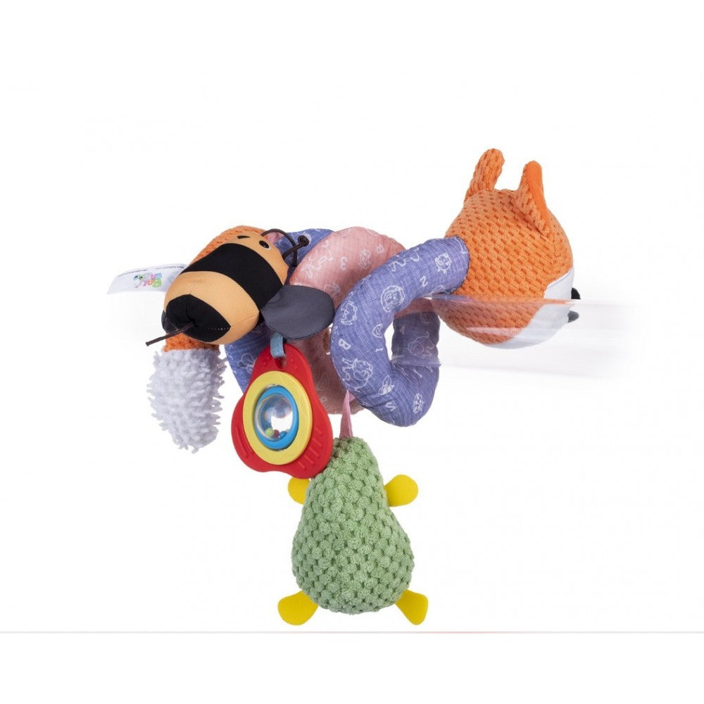 Juguete Sensorial Espiral Zorro Para Bebés