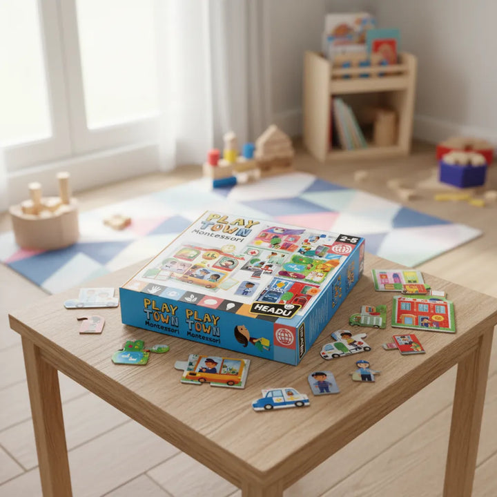 Juego Montessori Vida En La Ciudad
