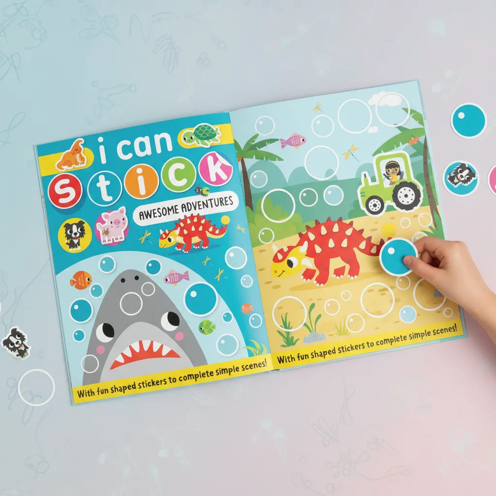 Libro De Actividades Stickers Yo Puedo Hacerlo