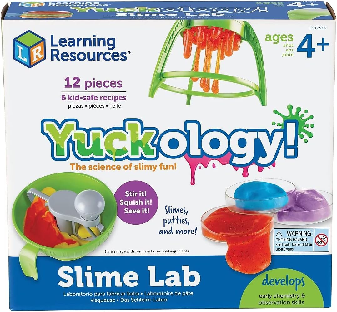 Juego Set De Laboratorio Fábrica De Slime Para Niños