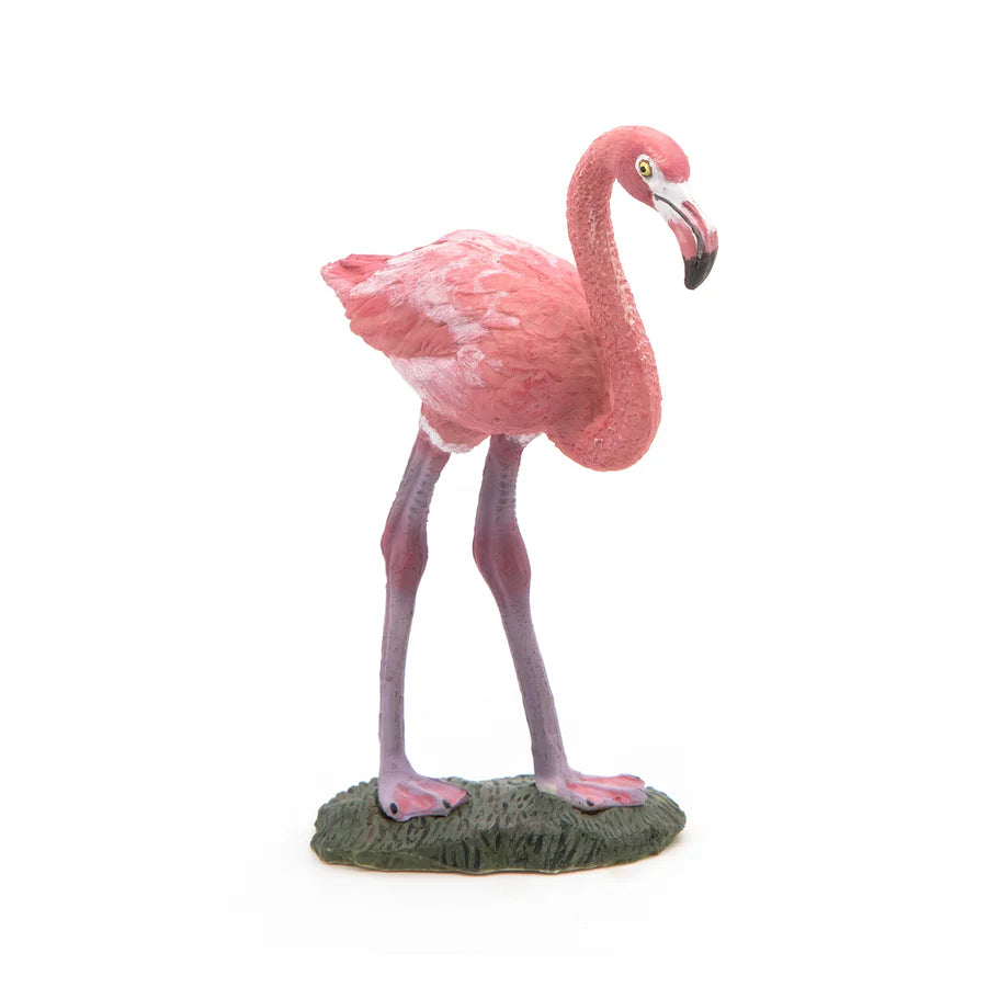Figura Coleccionable Flamenco Rosado Papo Para Niños