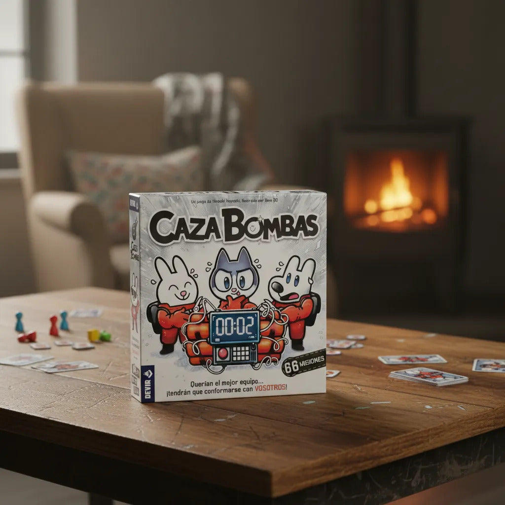 Juego De Mesas Caza Bombas Para Niños Adultos