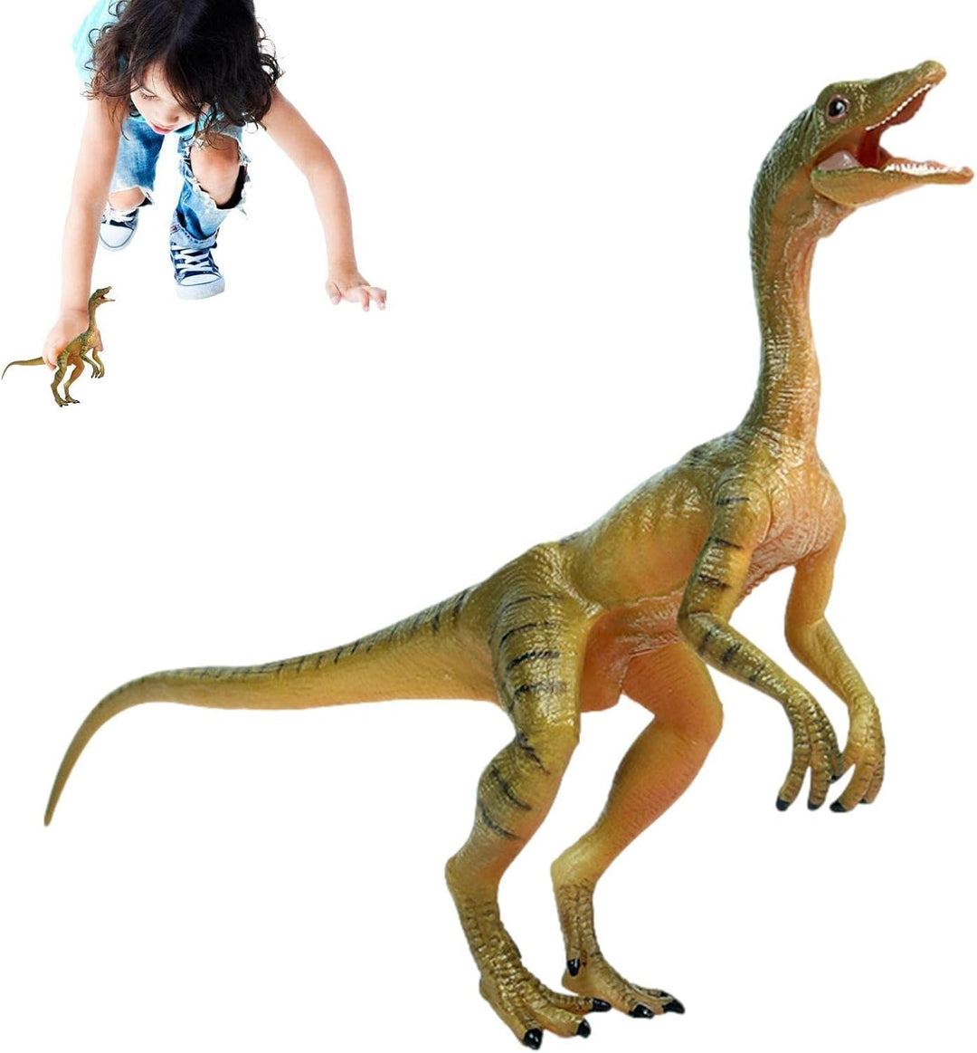 Figura Coleccionable Compsognathus Papo Pintado A Mano